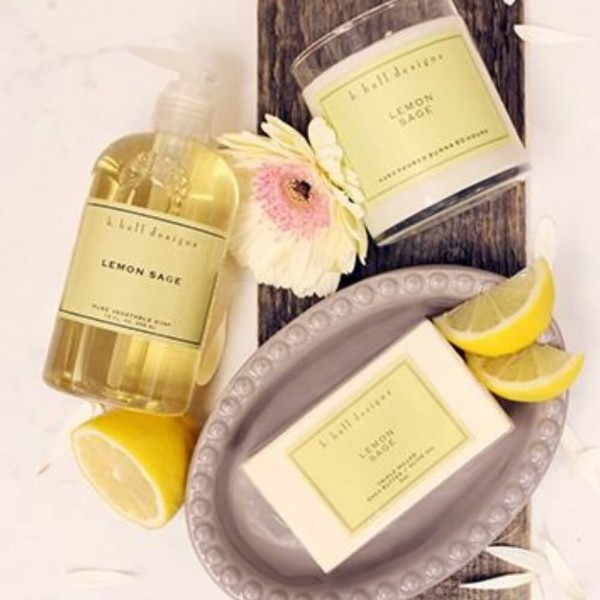 K. Hall Designs Lemon Sage 32oz Bath Soak K. Hall Designs Lemon Sage 32oz Bath Soak