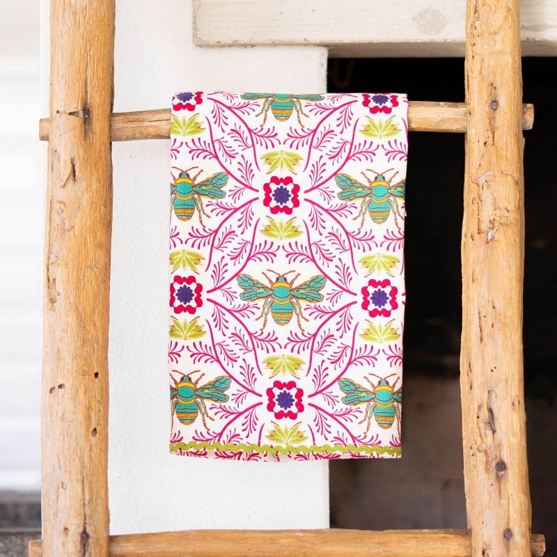 LRS Tea Towel - Bee Nice B