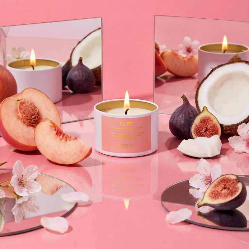 Moodcast Flirt 3oz Mini Candle 