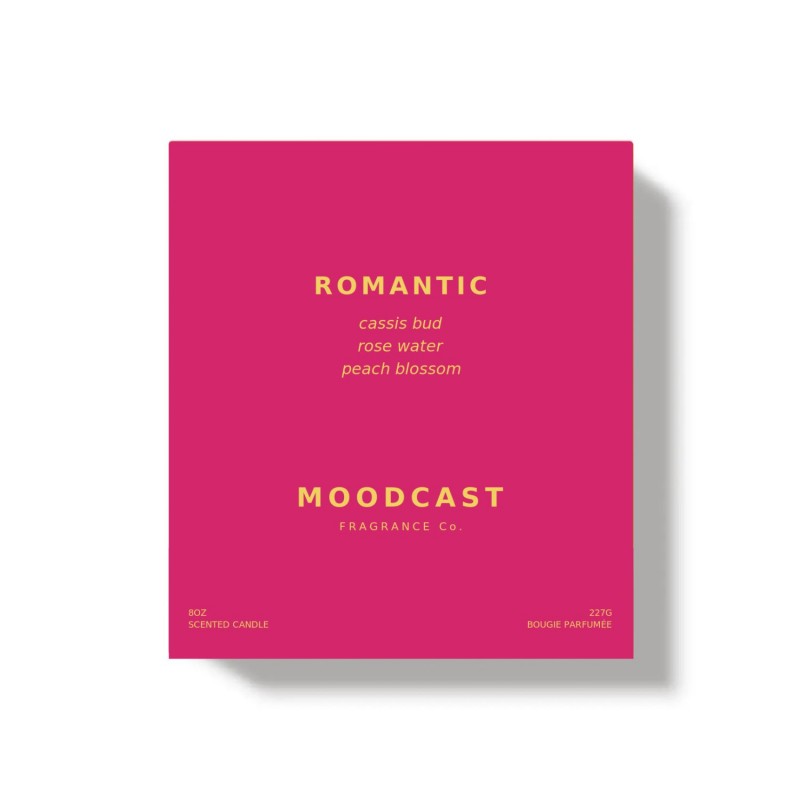 Moodcast Romantic 8oz Candle 