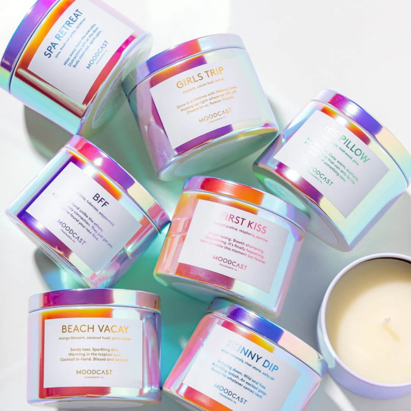 Moodcast Vibes 3oz Mini Tin Candle Starter Pre-Pack Moodcast Vibes 3oz Mini Tin Candle Starter Pre-Pack