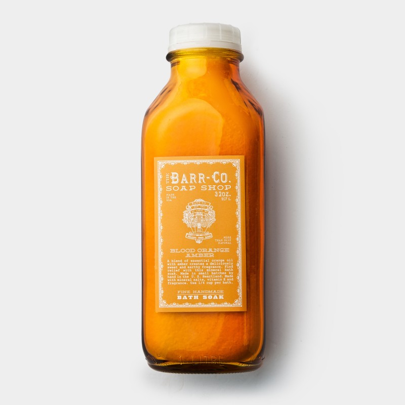 Barr-Co Soap Shop Bath Soak Blood Orange Amber