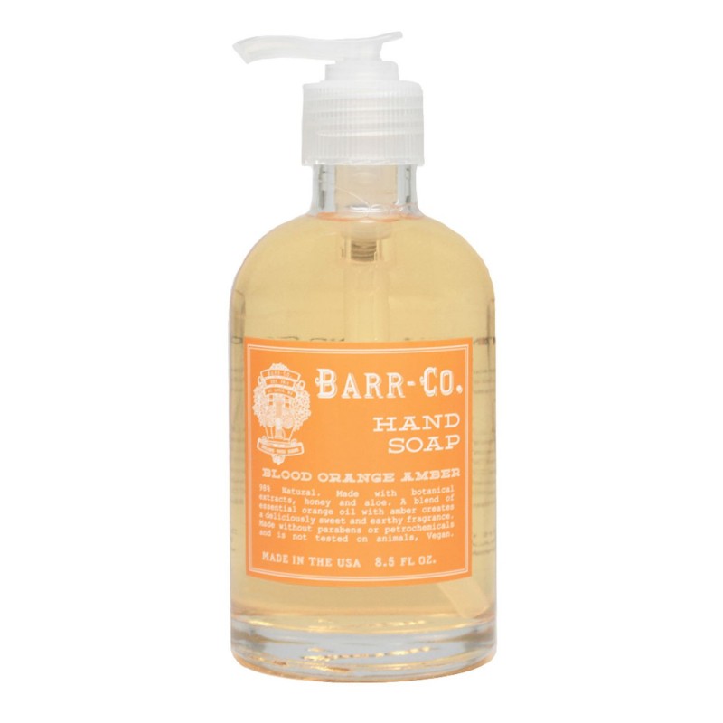 Barr-Co Soap Shop Blood Orange Amber Liquid Soap 