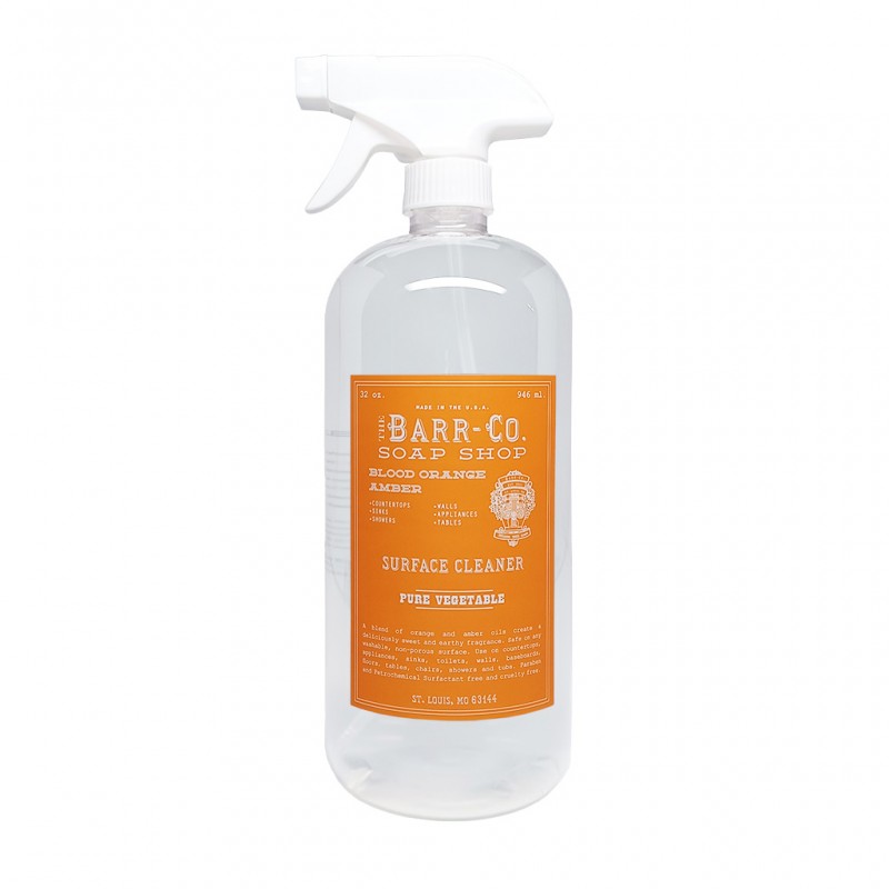 Barr-Co Soap Shop Surface Cleaner Blood Orange Amber 