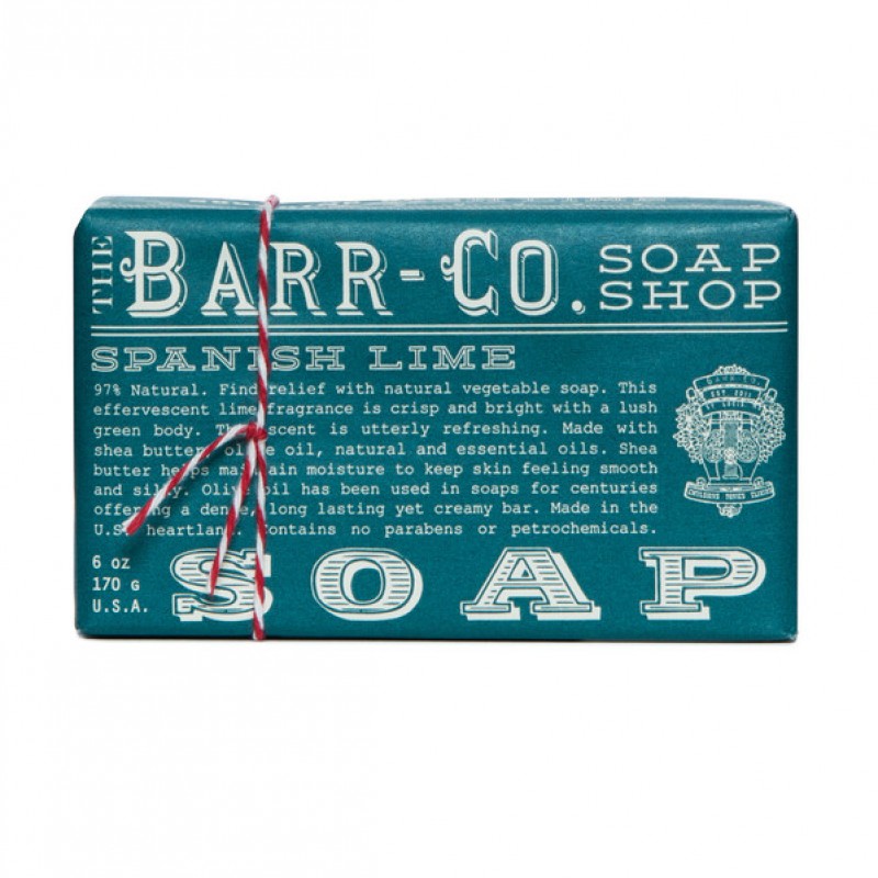 Barr-Co Soap Shop Bar Soap Spanish Lime