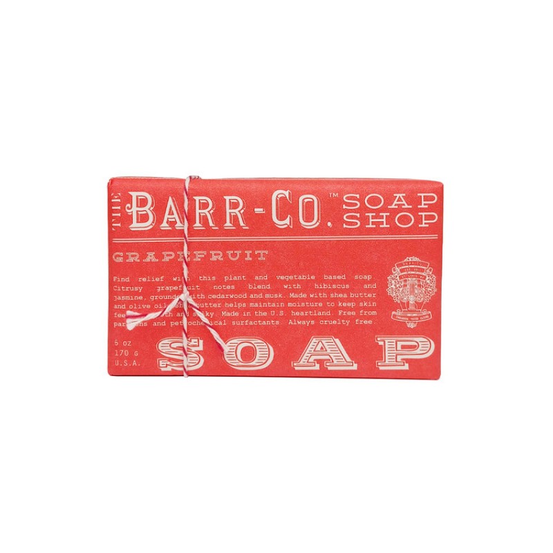 Barr-Co Soap Shop Bar Soap Grapefruit 
