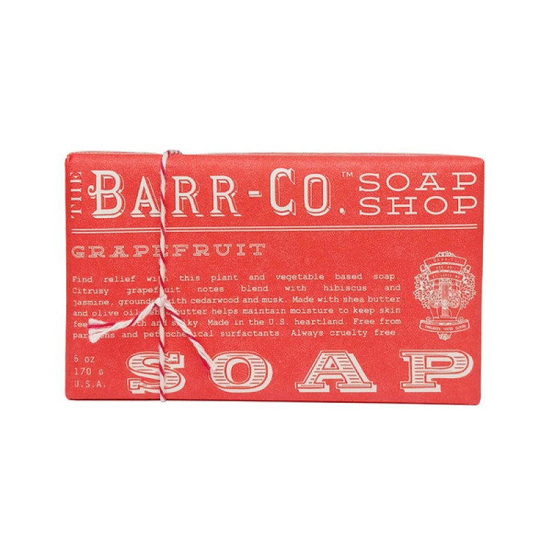 Barr-Co Soap Shop Bar Soap Grapefruit Barr-Co Soap Shop Bar Soap Grapefruit