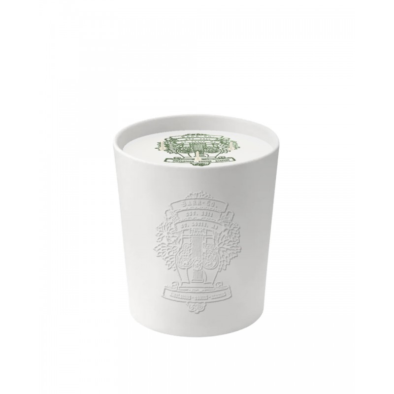Barr-Co Saddle Limited Edition Embossed Ceramic Candle 18oz 