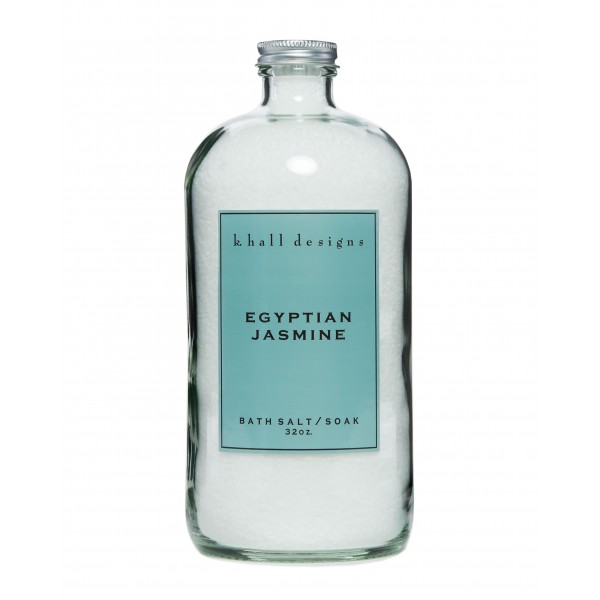 K. Hall Designs Egyptian Jasmine 32oz Bath Soak 