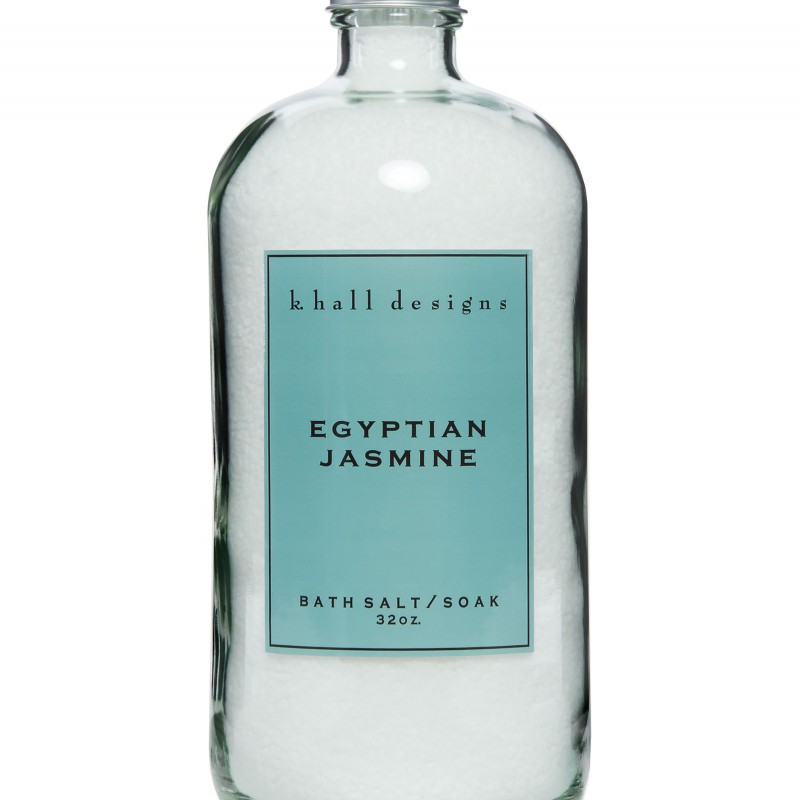 K. Hall Designs Egyptian Jasmine 32oz Bath Soak 