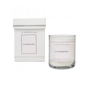 K. Hall Designs Lavender 60 Hour Jar Candle 