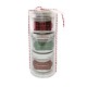 K. Hall Designs Festive Trio Travel Candle Gift Set 