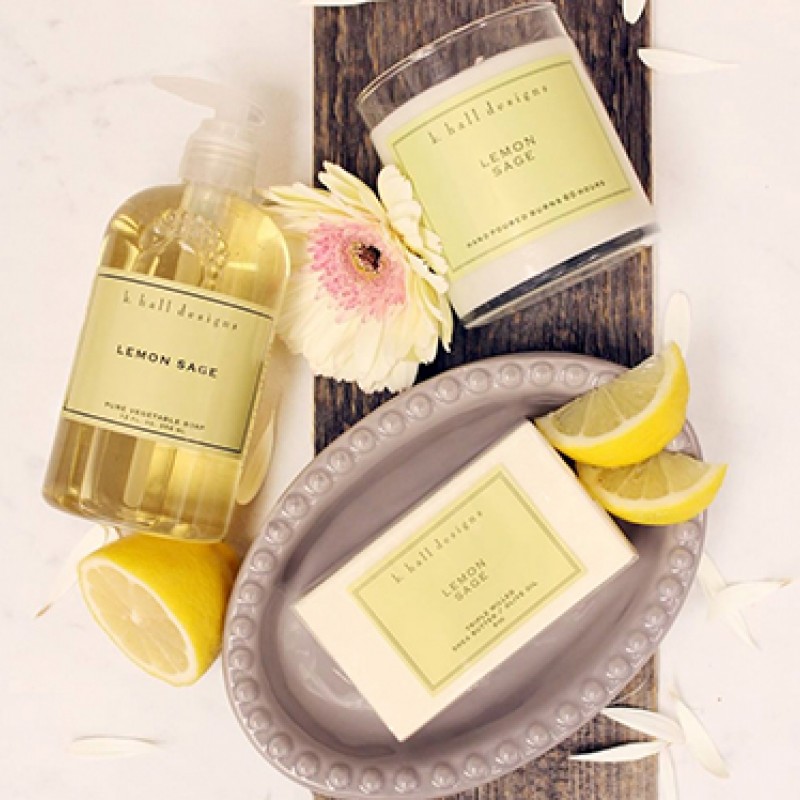 K. Hall Designs Lemon Sage Liquid Hand Soap K. Hall Designs Lemon Sage Liquid Hand Soap
