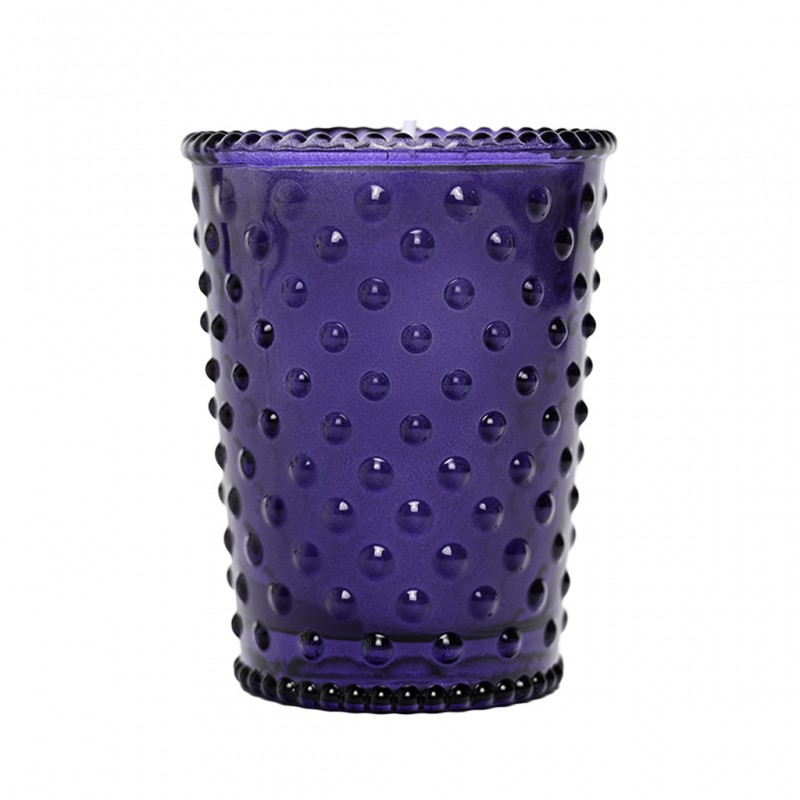 Simpatico Hobnail Votive Blackberry Currant