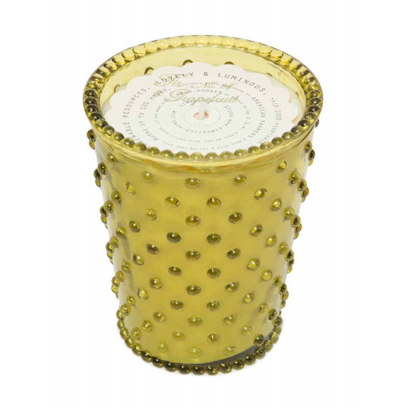 Simpatico Fir & Grapefruit #24 Hobnail Glass Candle 