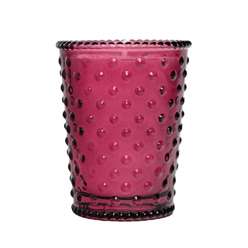 Simpatico Hobnail Votive Cranberry Simpatico Hobnail Votive Cranberry