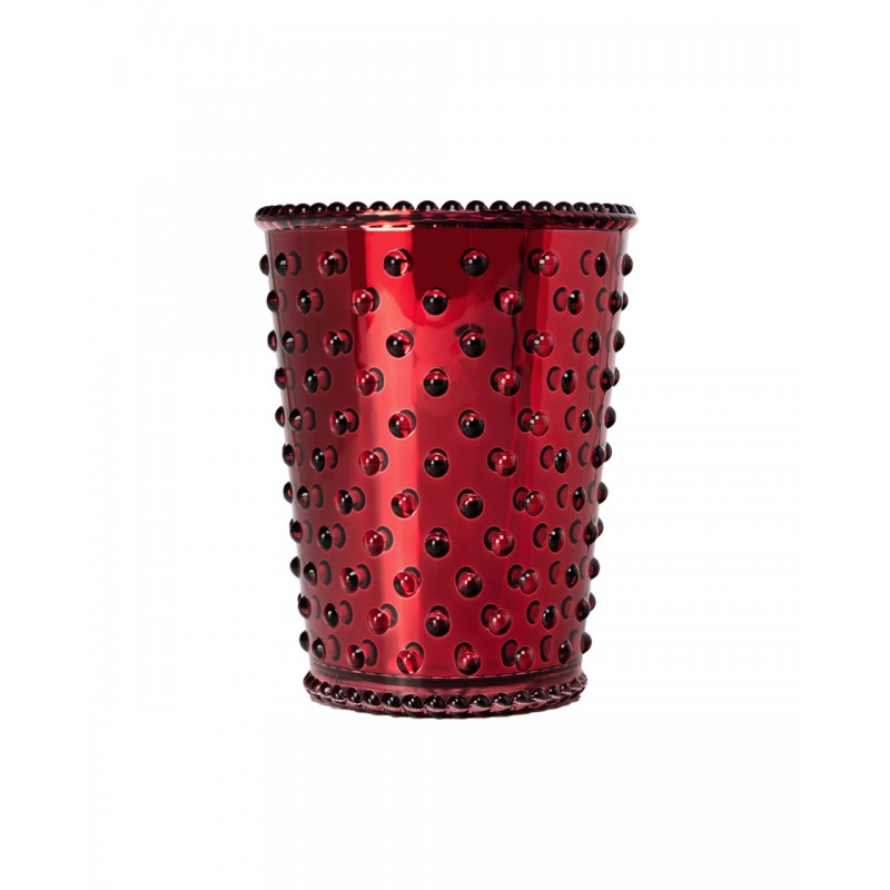 Simpatico Hobnail Votive Chrome Reindeer