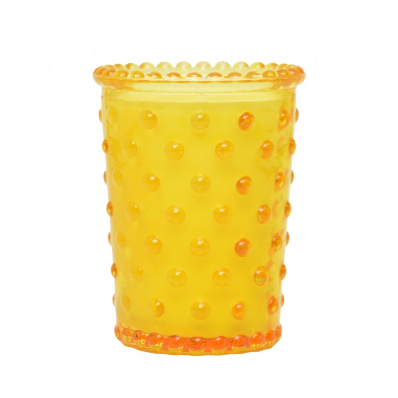 Simpatico Hobnail Votive Meyer Lemon 