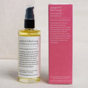 The Cottage Greenhouse Grapefruit & Blood Orange Dry Body Oil