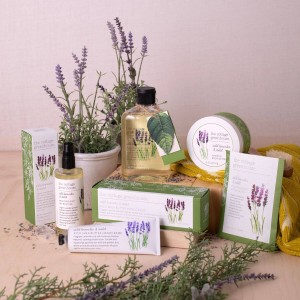 The Cottage Greenhouse Wild Lavender & Violet Bath Salts