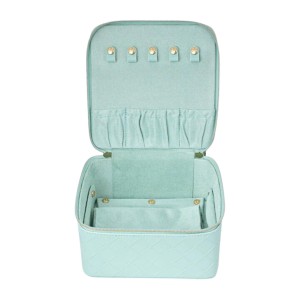 Tonic Woven Teal Large Jewellery Cube 