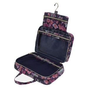 Tonic Hanging Cosmetic Bag - Midnight Meadow
