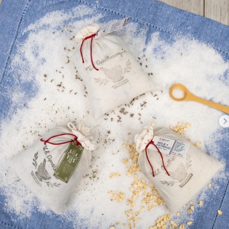 U.S. Apothecary Elderflower & Vetiver 20oz Bath Soak Bag 