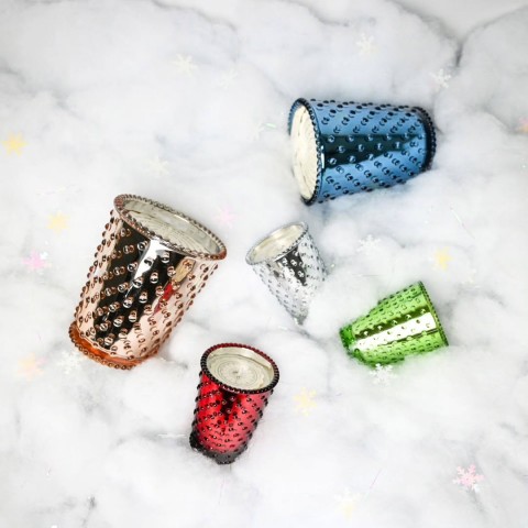 Simpatico Hobnail Votives 