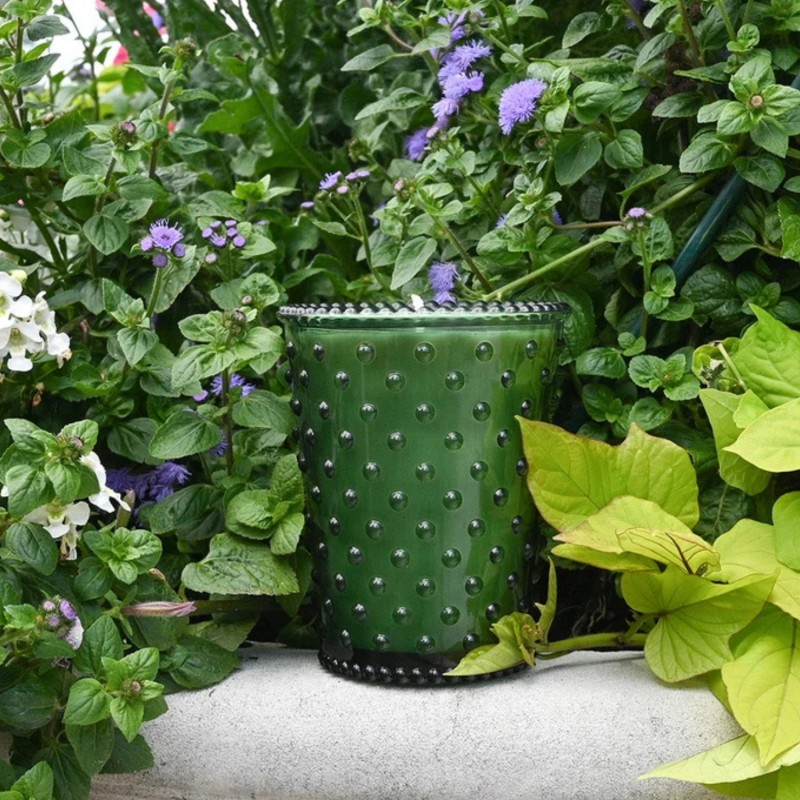 Simpatico Garden Harvest #51703 Hobnail Glass Candle Simpatico Garden Harvest #51703 Hobnail Glass Candle