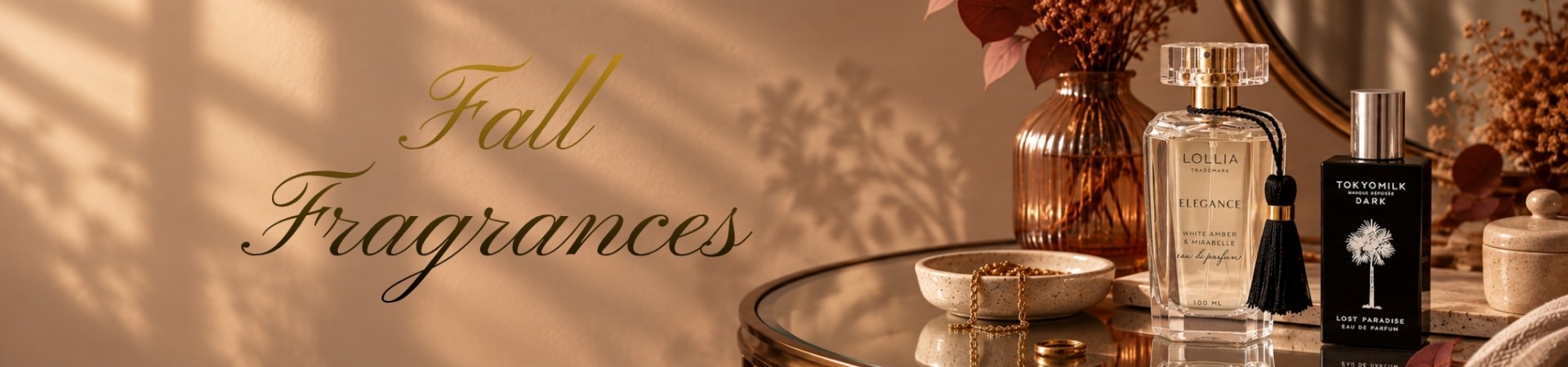 Fall fragrances from Margot Elena Collections