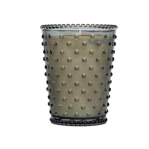 Simpatico Fern #17 Hobnail Glass Candle 