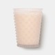 Simpatico White Flower #42 Hobnail Glass Candle Simpatico White Flower #42 Hobnail Glass Candle