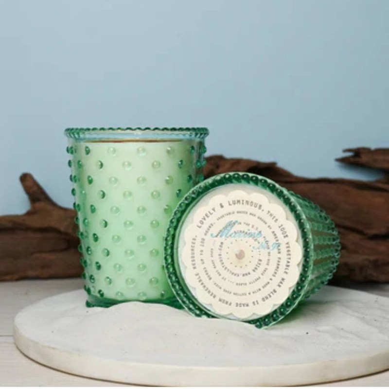 Simpatico Marine #91 Hobnail Glass Candle Simpatico Marine #91 Hobnail Glass Candle