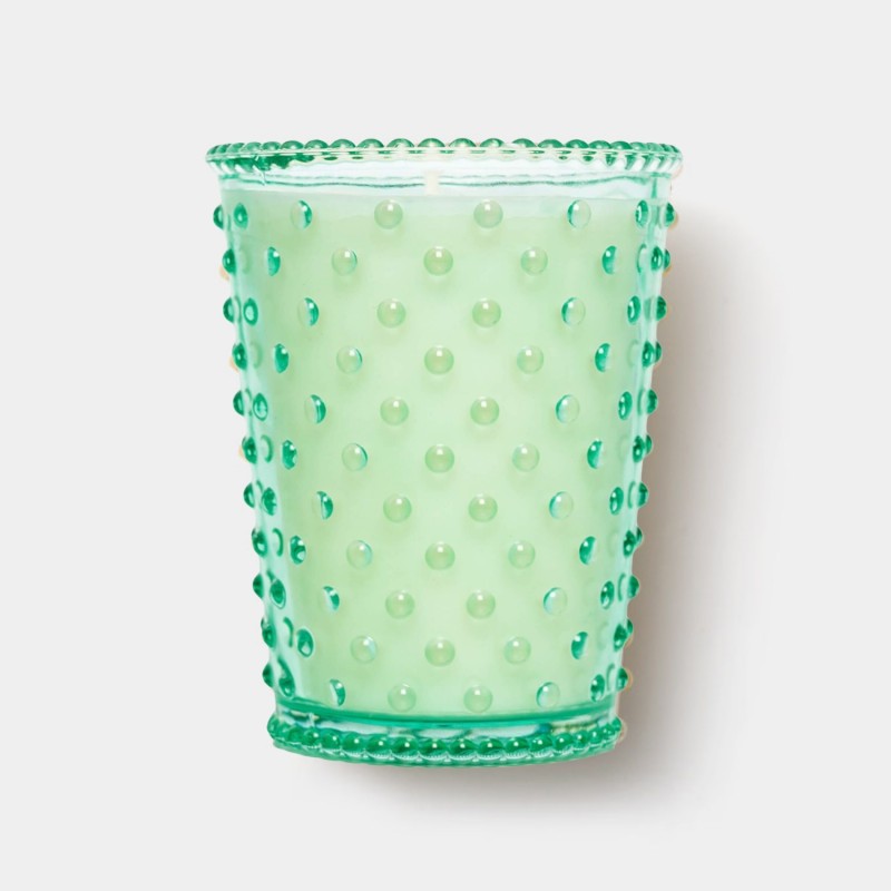 Simpatico Marine #91 Hobnail Glass Candle Simpatico Marine #91 Hobnail Glass Candle