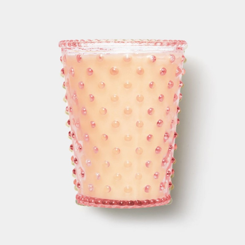 Simpatico Honeysuckle #92 Hobnail Glass Candle Simpatico Honeysuckle #92 Hobnail Glass Candle