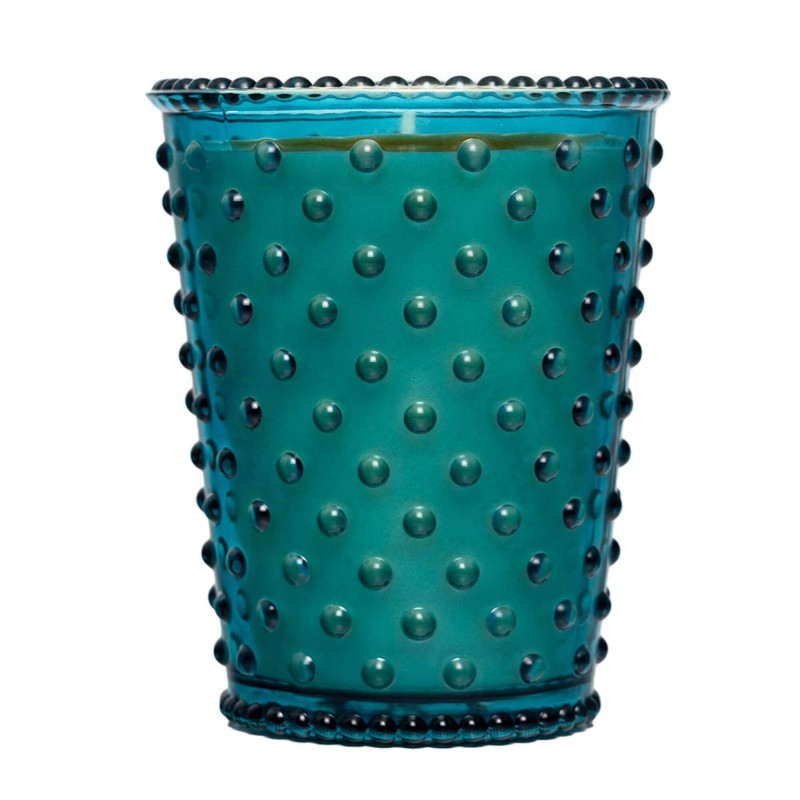 Simpatico Spanish Lime #14 Hobnail Glass Candle 