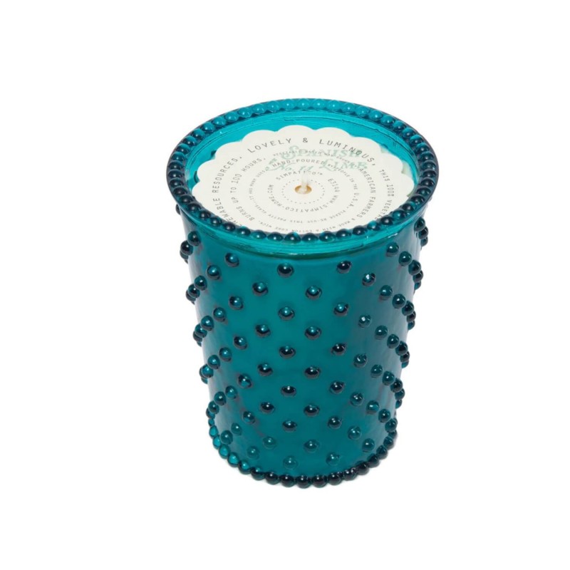 Simpatico Spanish Lime #14 Hobnail Glass Candle Simpatico Spanish Lime #14 Hobnail Glass Candle
