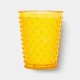 Simpatico Meyer lemon #97 Hobnail Glass Candle 