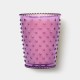 Simpatico Lilac #41 Hobnail Glass Candle 