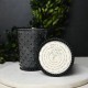 Simpatico Forest Night #27 Hobnail Glass Candle Simpatico Forest Night #27 Hobnail Glass Candle