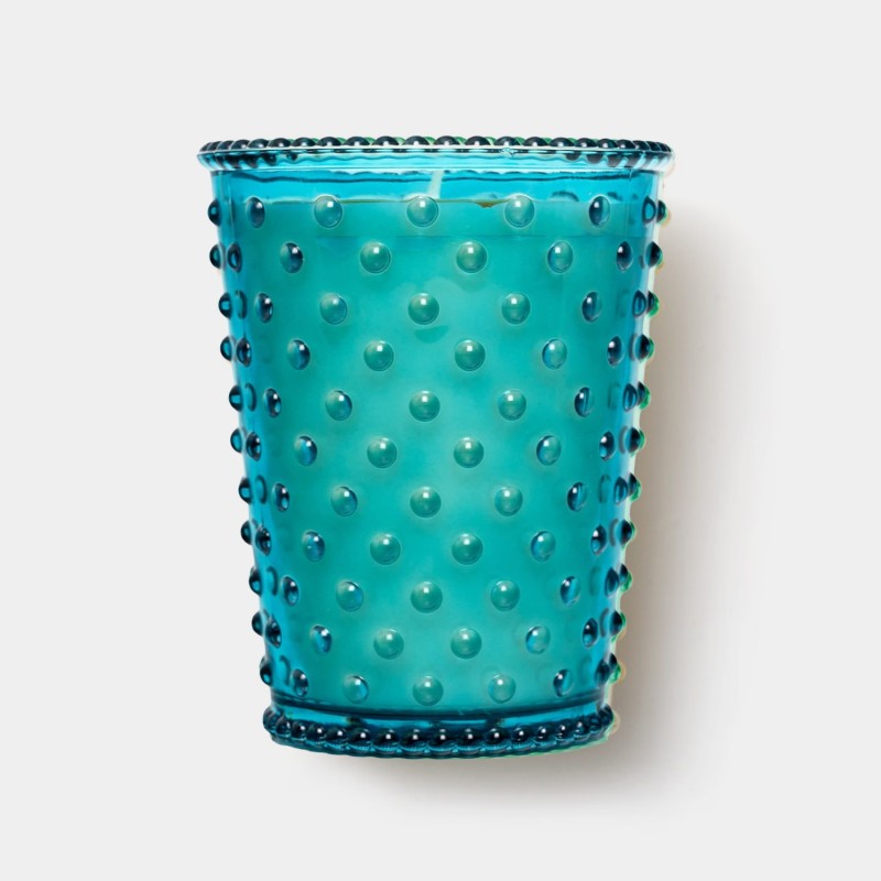 Simpatico Cucumber & Gin #74 Hobnail Glass Candle Simpatico Cucumber & Gin #74 Hobnail Glass Candle