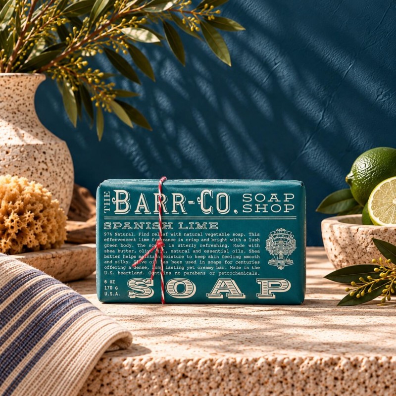 Barr-Co Soap Shop Bar Soap Spanish Lime