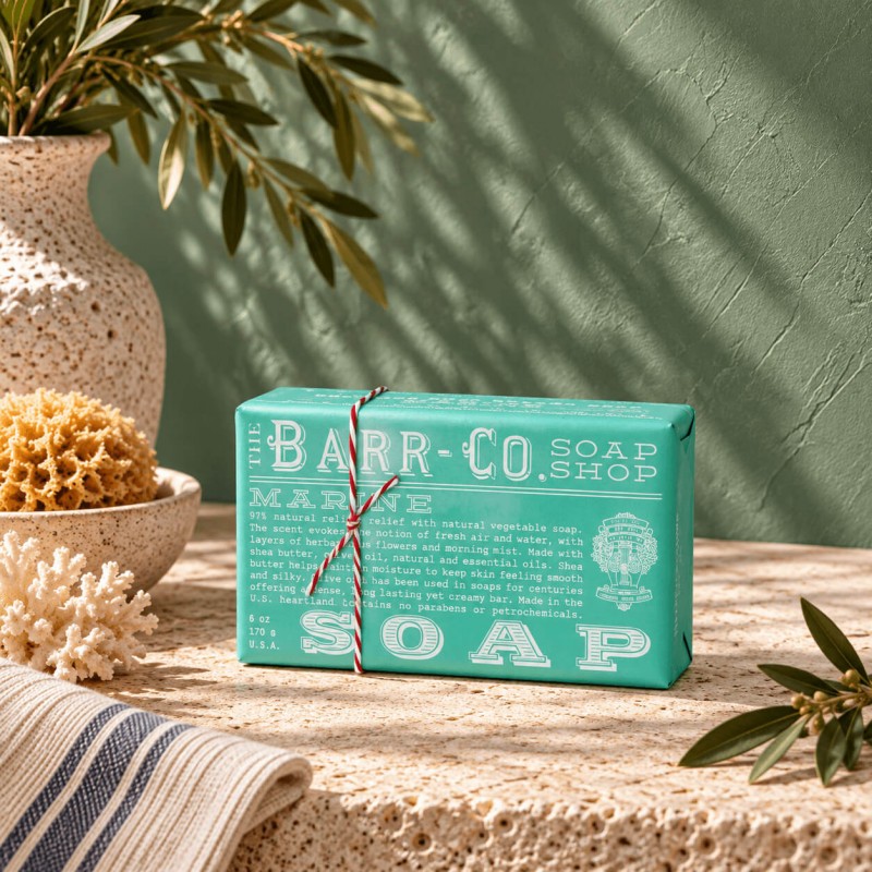 Barr-Co Soap Shop Bar Soap Marine