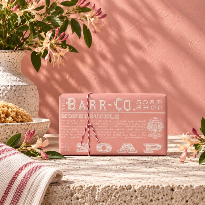 Barr-Co Soap Shop Bar Soap Honeysuckle 
