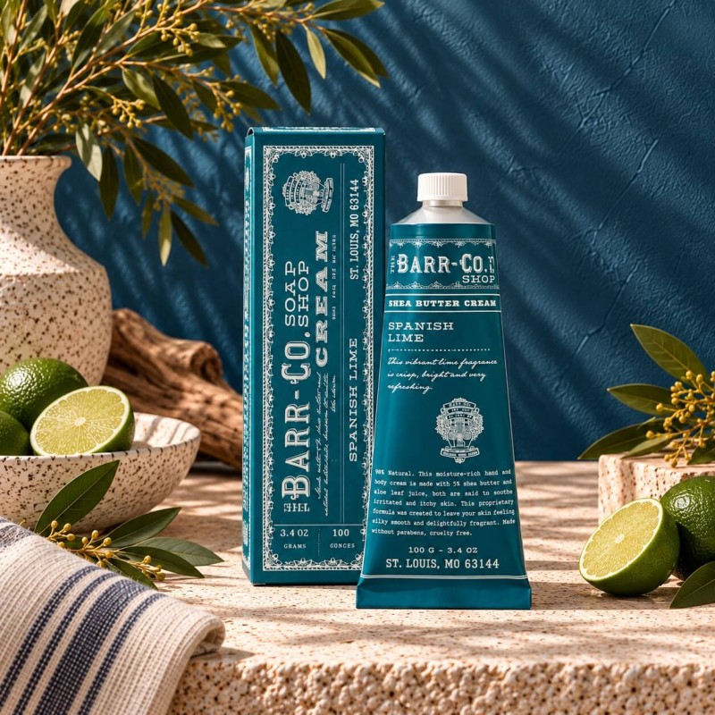 Barr-Co Soap Shop Hand Cream Spanish Lime  