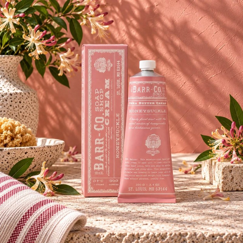 Barr-Co Hand Cream 3.4oz/100g - Honeysuckle