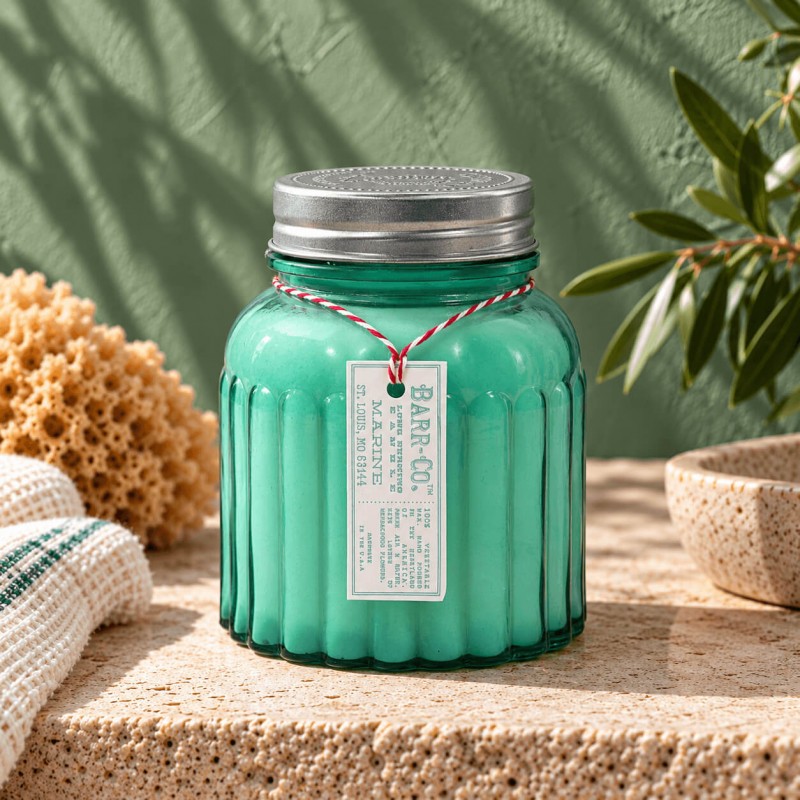 Barr-Co Soap Shop Apothecary Candle Marine
