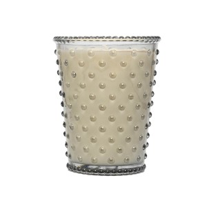 Simpatico Kashmir #67 Hobnail Glass Candle 