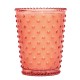 Simpatico Watermelon #04 Hobnail Glass Candle 