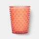 Simpatico Watermelon #04 Hobnail Glass Candle 